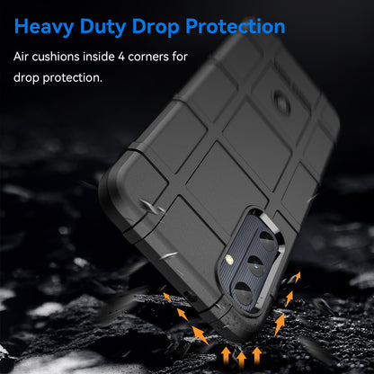For Samsung Galaxy A05s 4G Case TPU Cell Phone Cover Square Grid Texture Protector