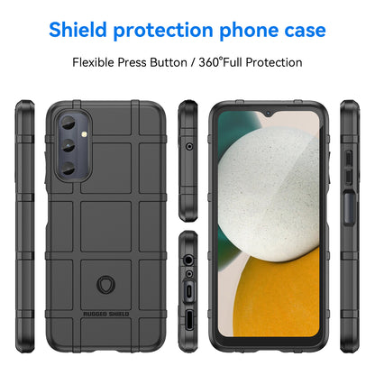 For Samsung Galaxy A05s 4G Case TPU Cell Phone Cover Square Grid Texture Protector