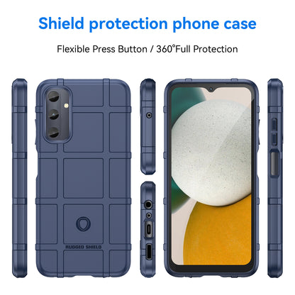 For Samsung Galaxy A05s 4G Case TPU Cell Phone Cover Square Grid Texture Protector