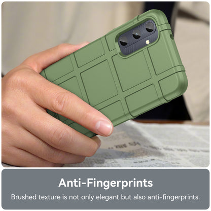 For Samsung Galaxy A05s 4G Case TPU Cell Phone Cover Square Grid Texture Protector