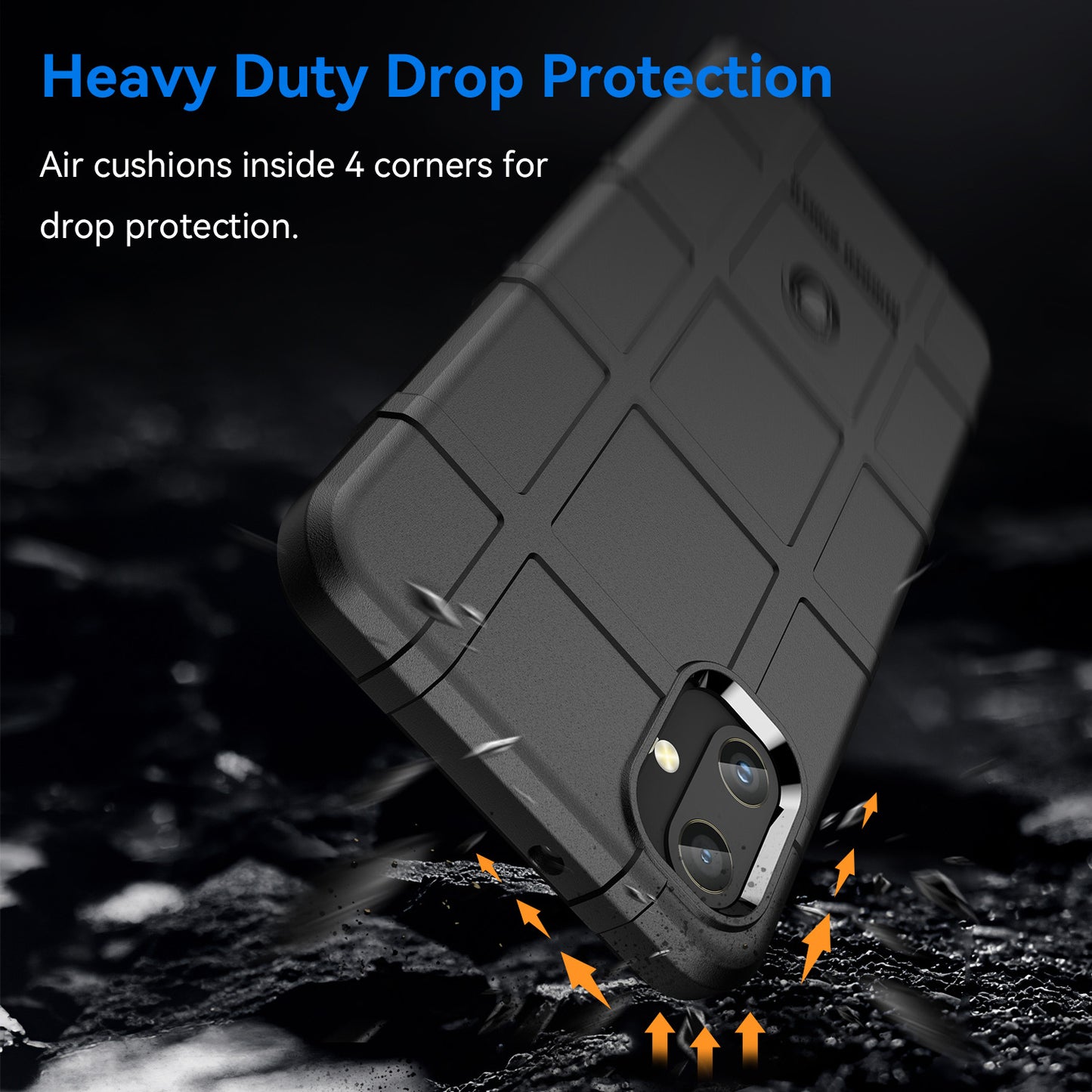 For Samsung Galaxy A05 4G Case Slim-Fit TPU Phone Cover Dustproof Shell