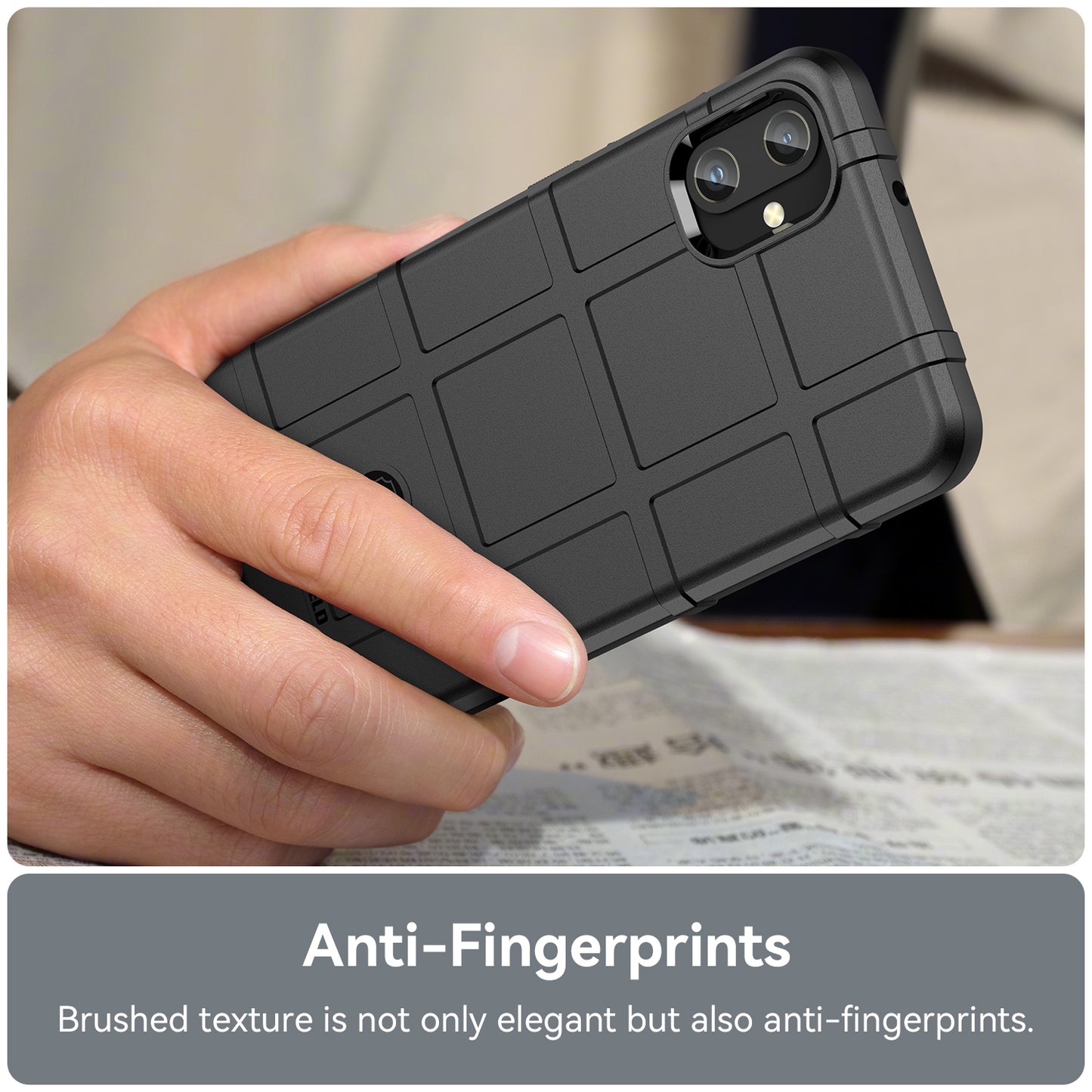 For Samsung Galaxy A05 4G Case Slim-Fit TPU Phone Cover Dustproof Shell