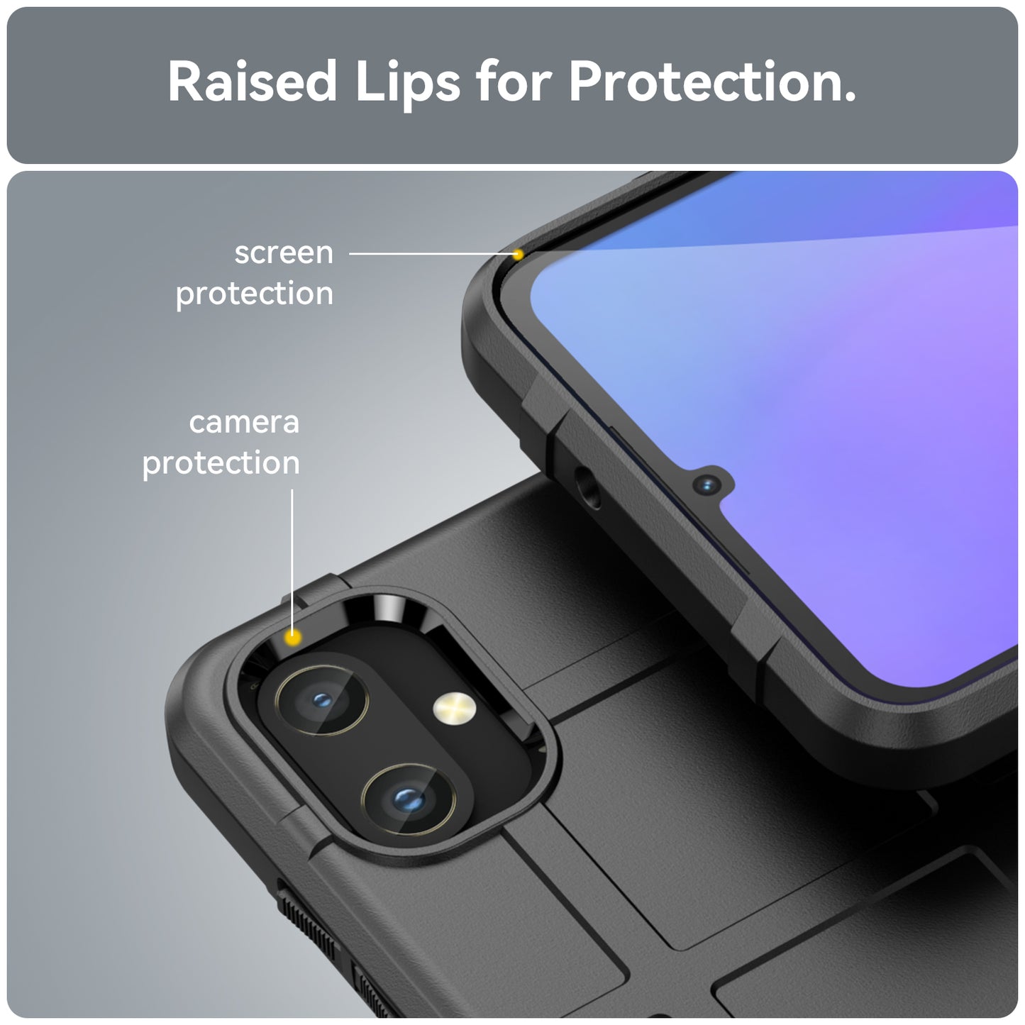 For Samsung Galaxy A05 4G Case Slim-Fit TPU Phone Cover Dustproof Shell