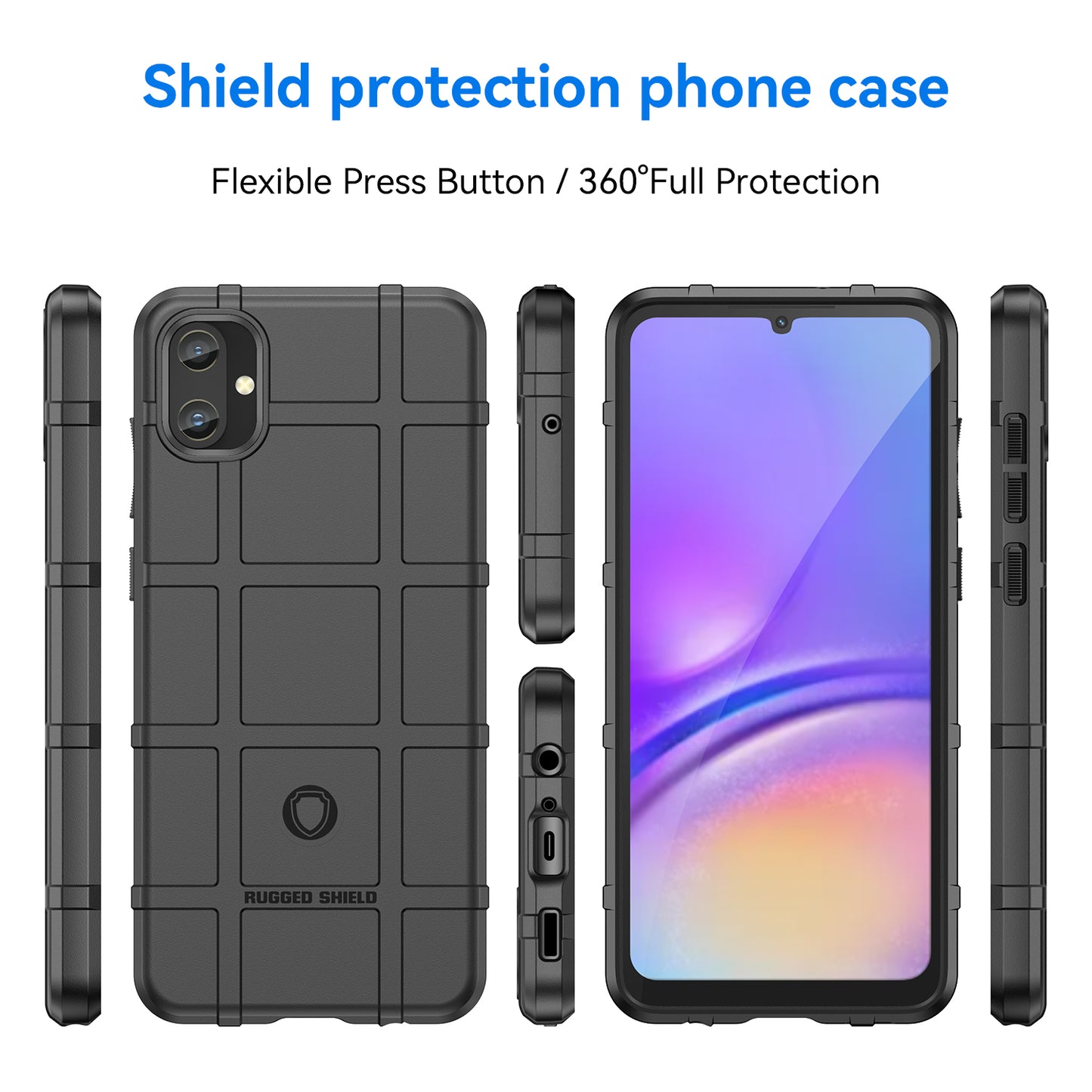 For Samsung Galaxy A05 4G Case Slim-Fit TPU Phone Cover Dustproof Shell