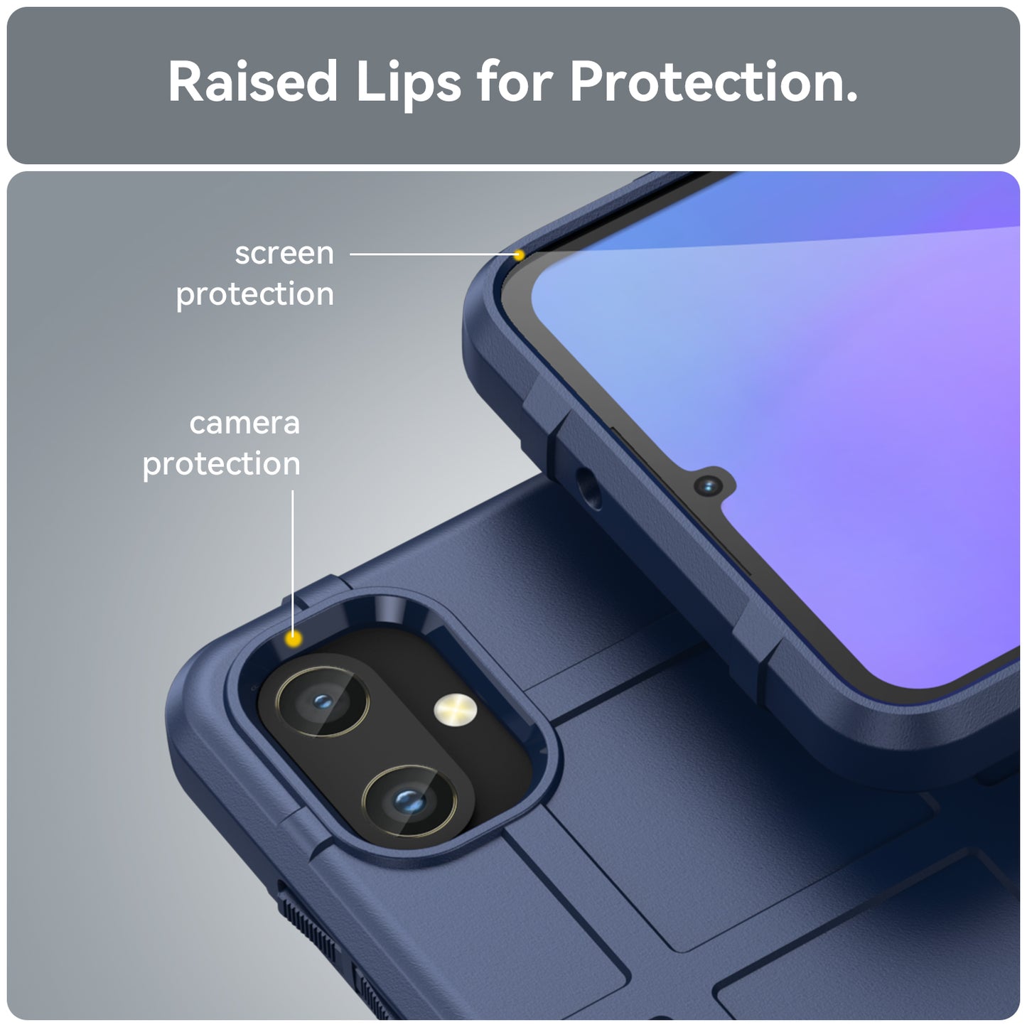 For Samsung Galaxy A05 4G Case Slim-Fit TPU Phone Cover Dustproof Shell