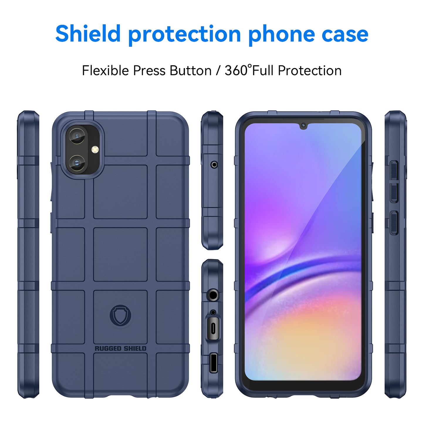 For Samsung Galaxy A05 4G Case Slim-Fit TPU Phone Cover Dustproof Shell