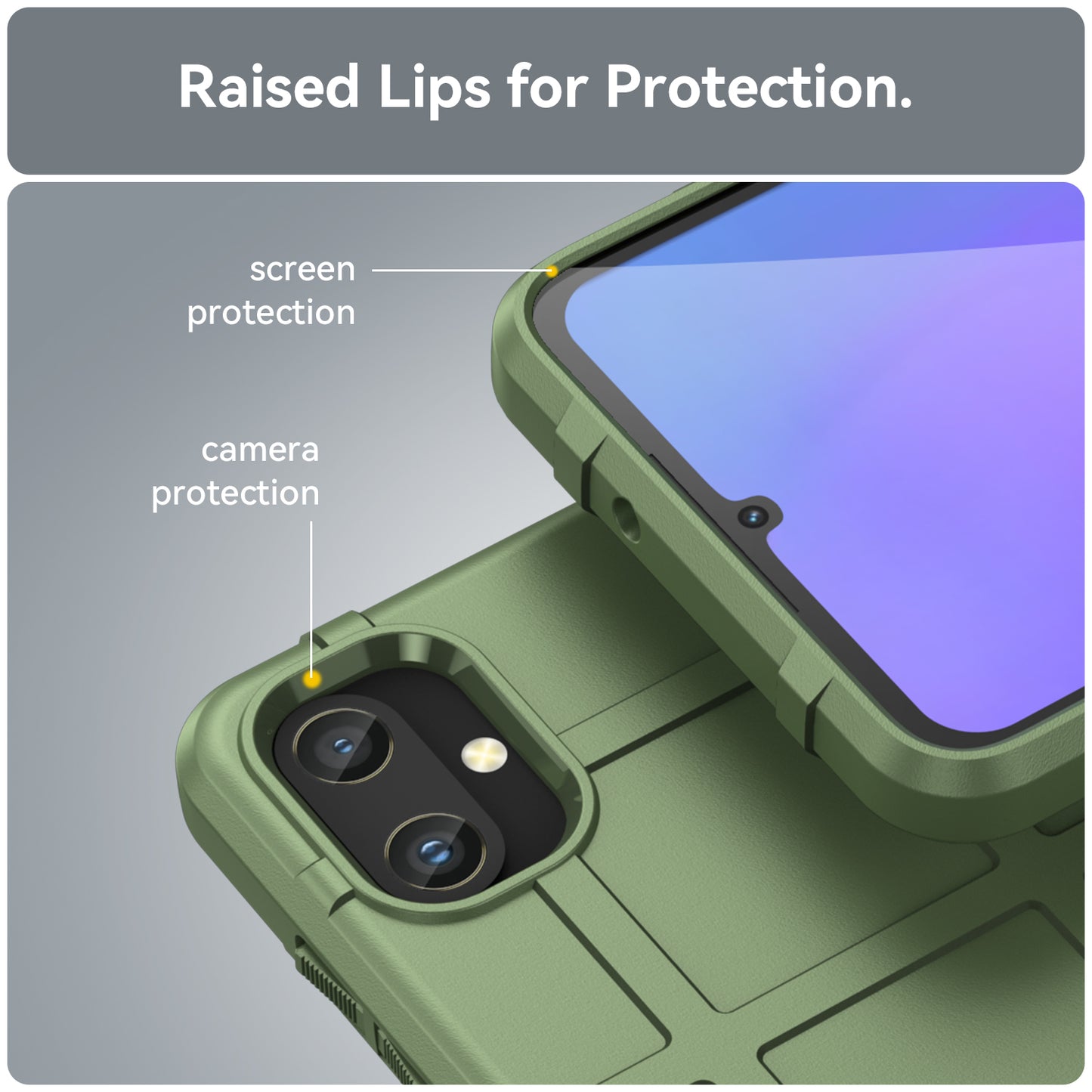 For Samsung Galaxy A05 4G Case Slim-Fit TPU Phone Cover Dustproof Shell