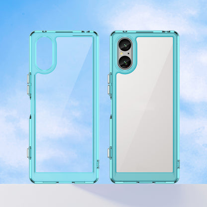 For Sony Xperia 5 V Case TPU+Acrylic Mobile Phone Back Protector Cover