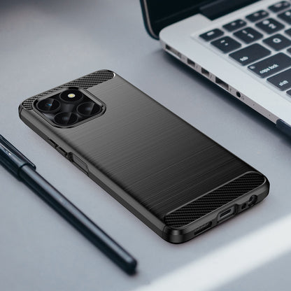 For Honor X6a 4G Case Dustproof Brushed Soft TPU Mobile Phone Cover