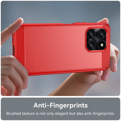 For Honor X6a 4G Case Dustproof Brushed Soft TPU Mobile Phone Cover