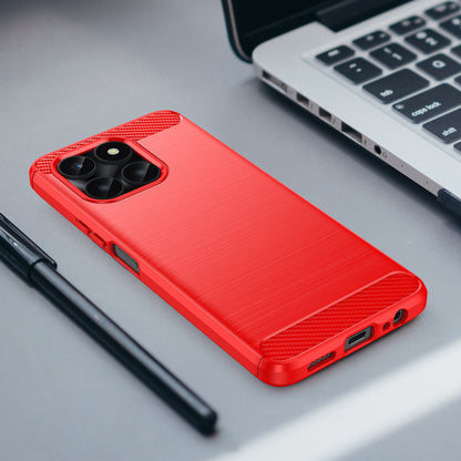 For Honor X6a 4G Case Dustproof Brushed Soft TPU Mobile Phone Cover