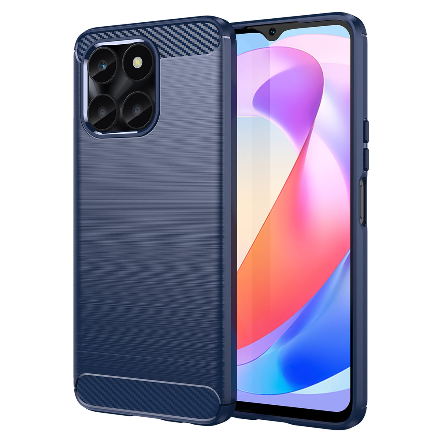 For Honor X6a 4G Case Dustproof Brushed Soft TPU Mobile Phone Cover