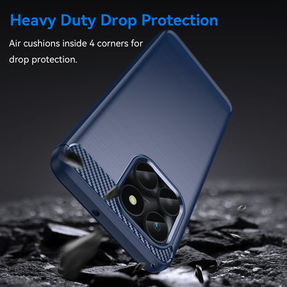 For Honor X6a 4G Case Dustproof Brushed Soft TPU Mobile Phone Cover