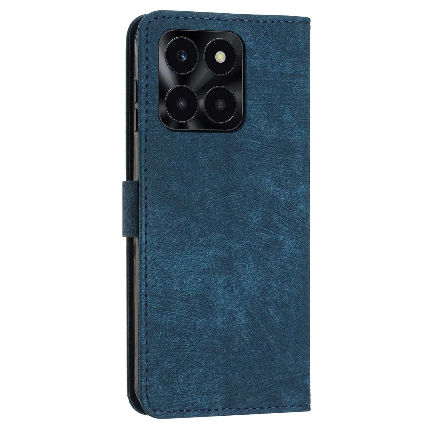 For Honor X6a 4G Case Crossbody PU Leather Phone Cover with Wallet Stand