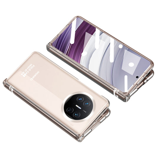 For Huawei Mate X5 Case PC Electroplating Phone Cover with Screen Protector
