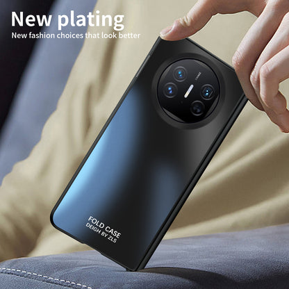 For Huawei Mate X5 Case PC Electroplating Phone Cover with Screen Protector