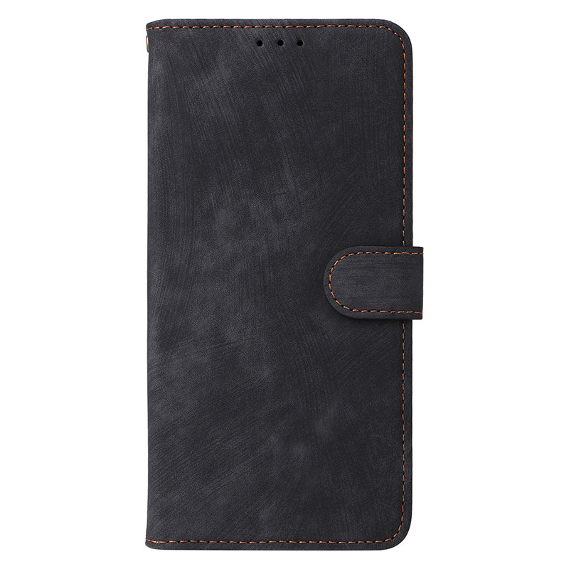 For Honor X6a 4G Phone Cover RFID Blocking Wallet Shell Anti-Scratch PU Leather Stand Phone Case with Strap