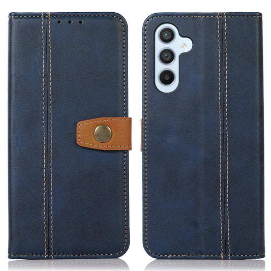 For Samsung Galaxy A05s 4G Case Leather Wallet Stand Calf Texture Phone Cover
