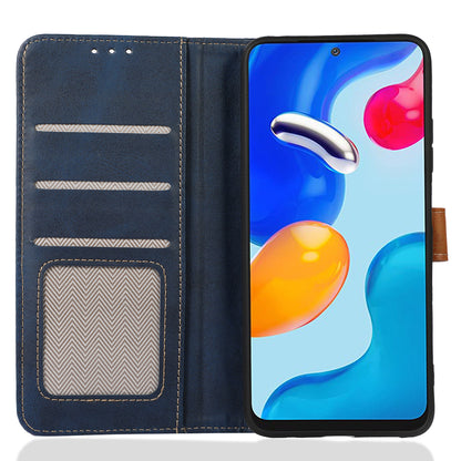 For Samsung Galaxy A05s 4G Case Leather Wallet Stand Calf Texture Phone Cover