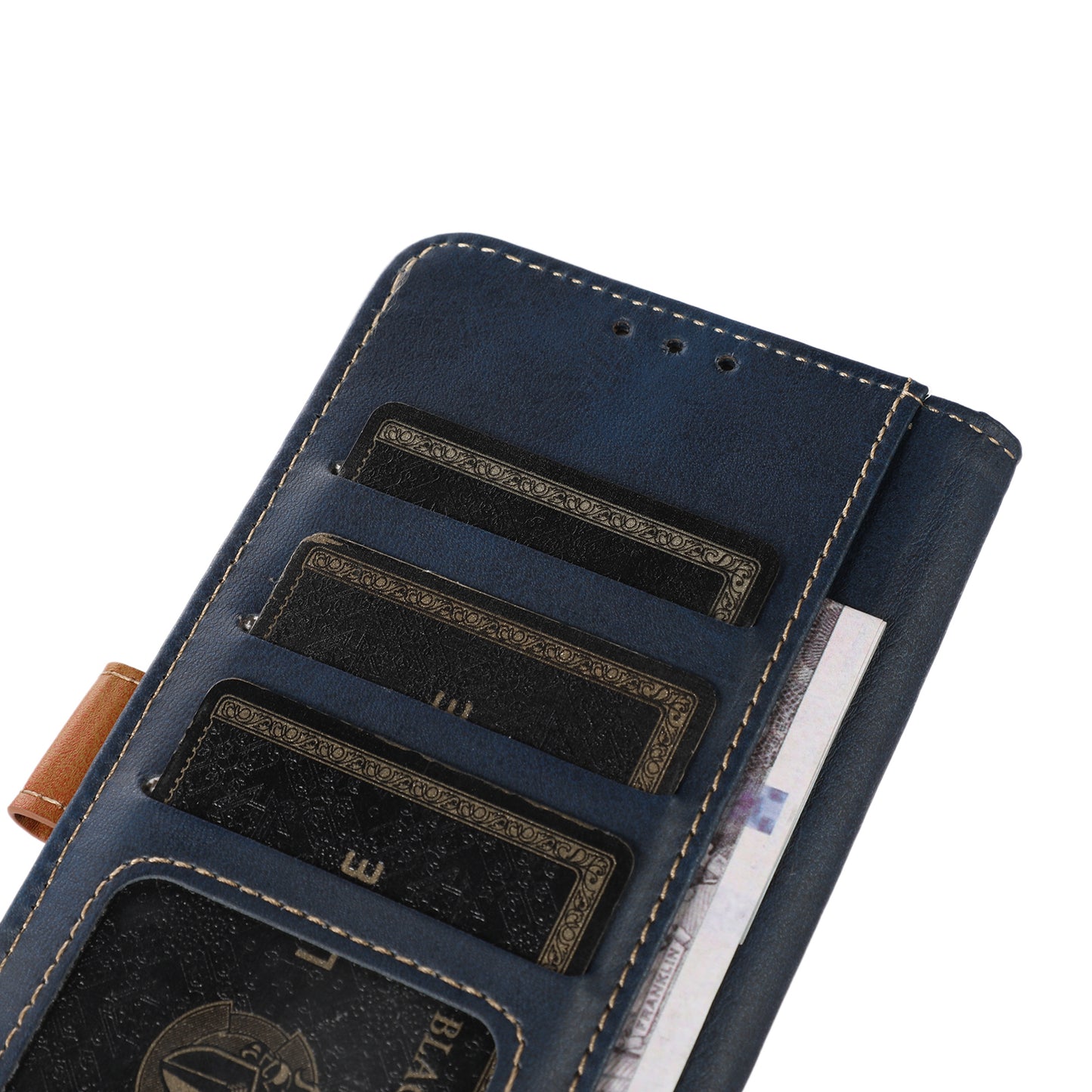 For Samsung Galaxy A05s 4G Case Leather Wallet Stand Calf Texture Phone Cover