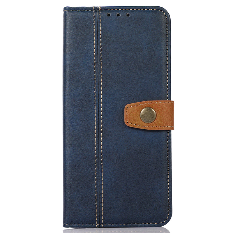For Samsung Galaxy A05s 4G Case Leather Wallet Stand Calf Texture Phone Cover