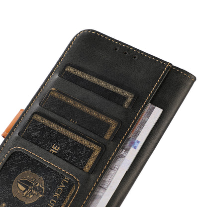 For Samsung Galaxy A05s 4G Case Leather Wallet Stand Calf Texture Phone Cover