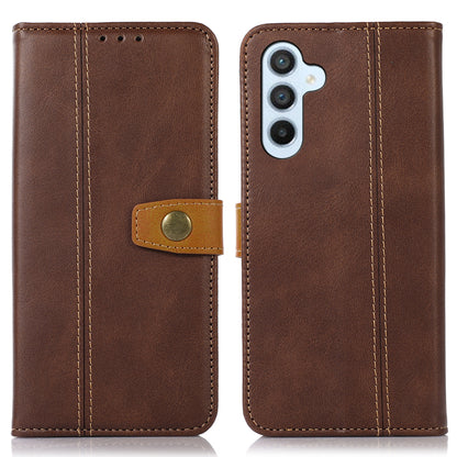 For Samsung Galaxy A05s 4G Case Leather Wallet Stand Calf Texture Phone Cover