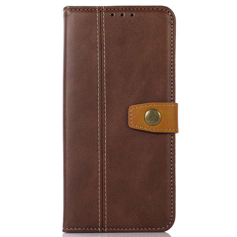 For Samsung Galaxy A05s 4G Case Leather Wallet Stand Calf Texture Phone Cover