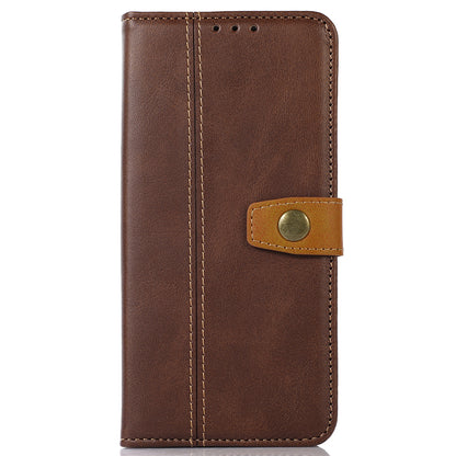 For Samsung Galaxy A05s 4G Case Leather Wallet Stand Calf Texture Phone Cover