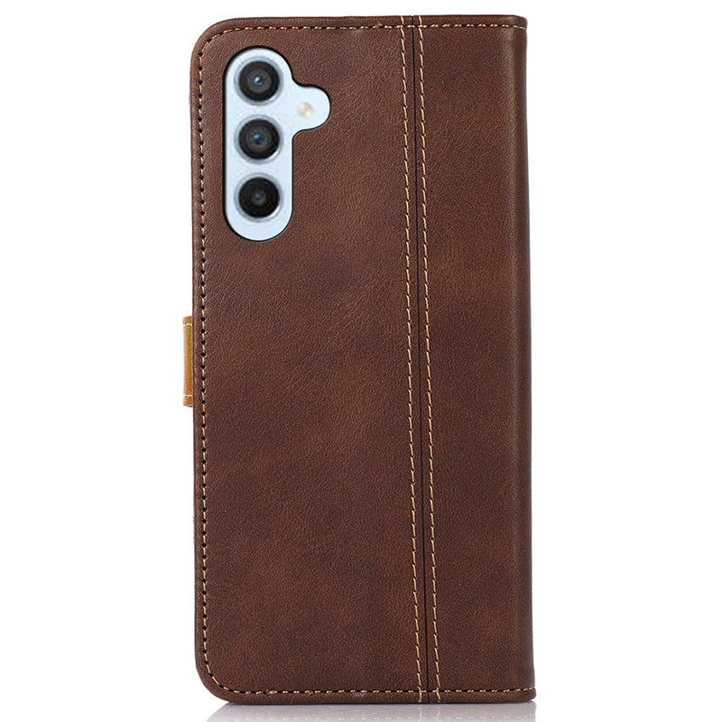 For Samsung Galaxy A05s 4G Case Leather Wallet Stand Calf Texture Phone Cover