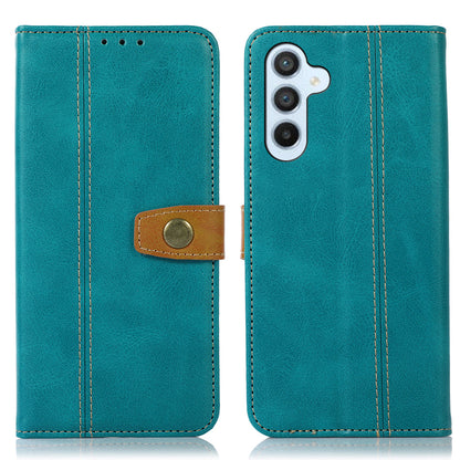 For Samsung Galaxy A05s 4G Case Leather Wallet Stand Calf Texture Phone Cover