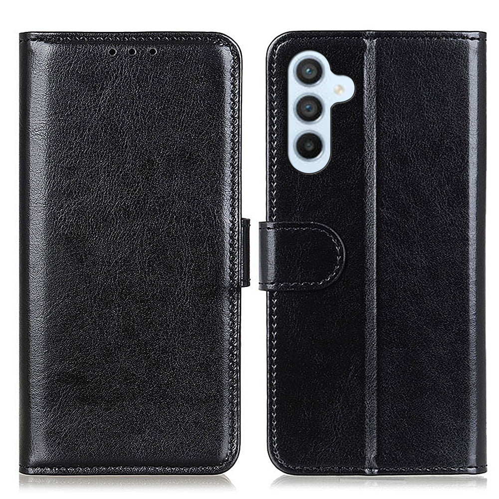 For Samsung Galaxy A05s 4G Case Crazy Horse Texture Leather Wallet Phone Cover