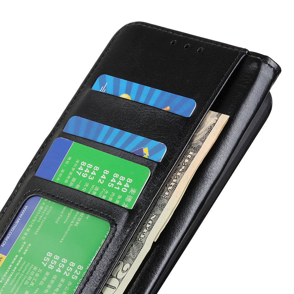 For Samsung Galaxy A05s 4G Case Crazy Horse Texture Leather Wallet Phone Cover