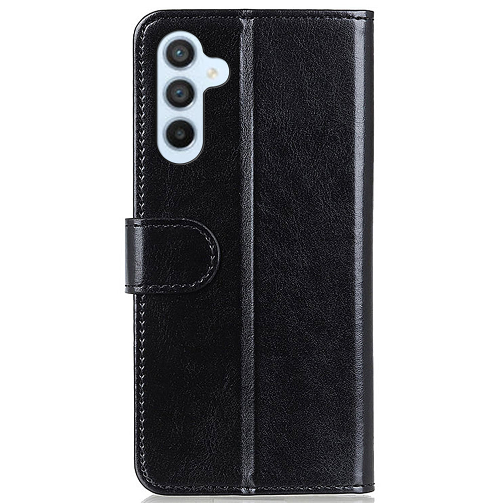 For Samsung Galaxy A05s 4G Case Crazy Horse Texture Leather Wallet Phone Cover