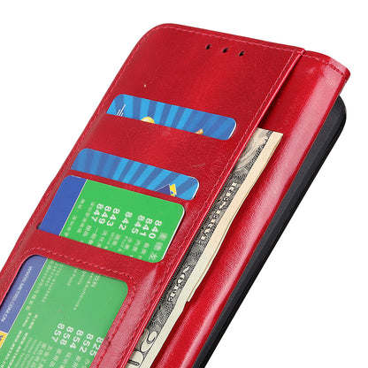 For Samsung Galaxy A05s 4G Case Crazy Horse Texture Leather Wallet Phone Cover