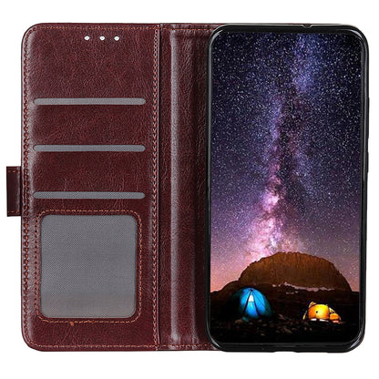 For Samsung Galaxy A05s 4G Case Crazy Horse Texture Leather Wallet Phone Cover