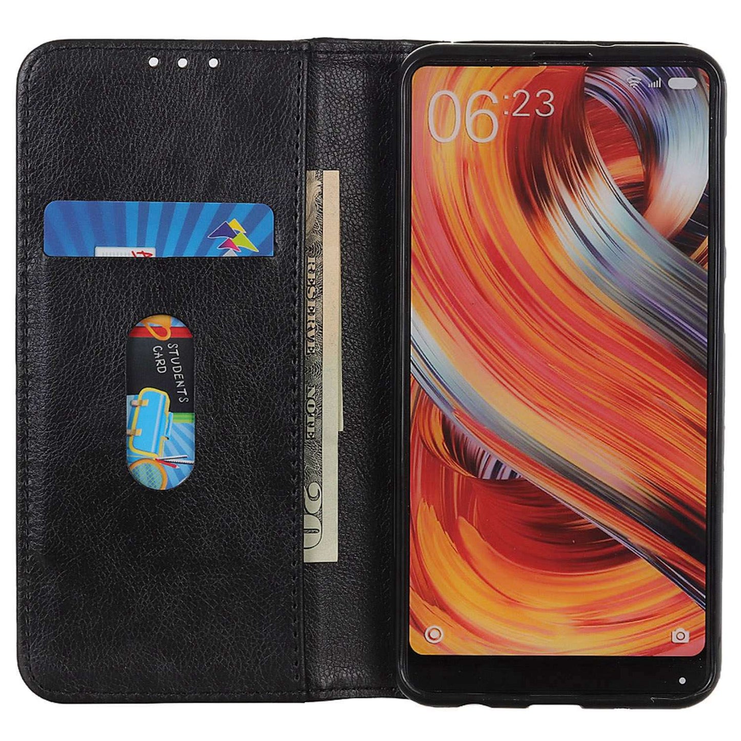 For Samsung Galaxy A05s 4G Case Anti-Scratch Split Leather Wallet Stand Mobile Phone Shell