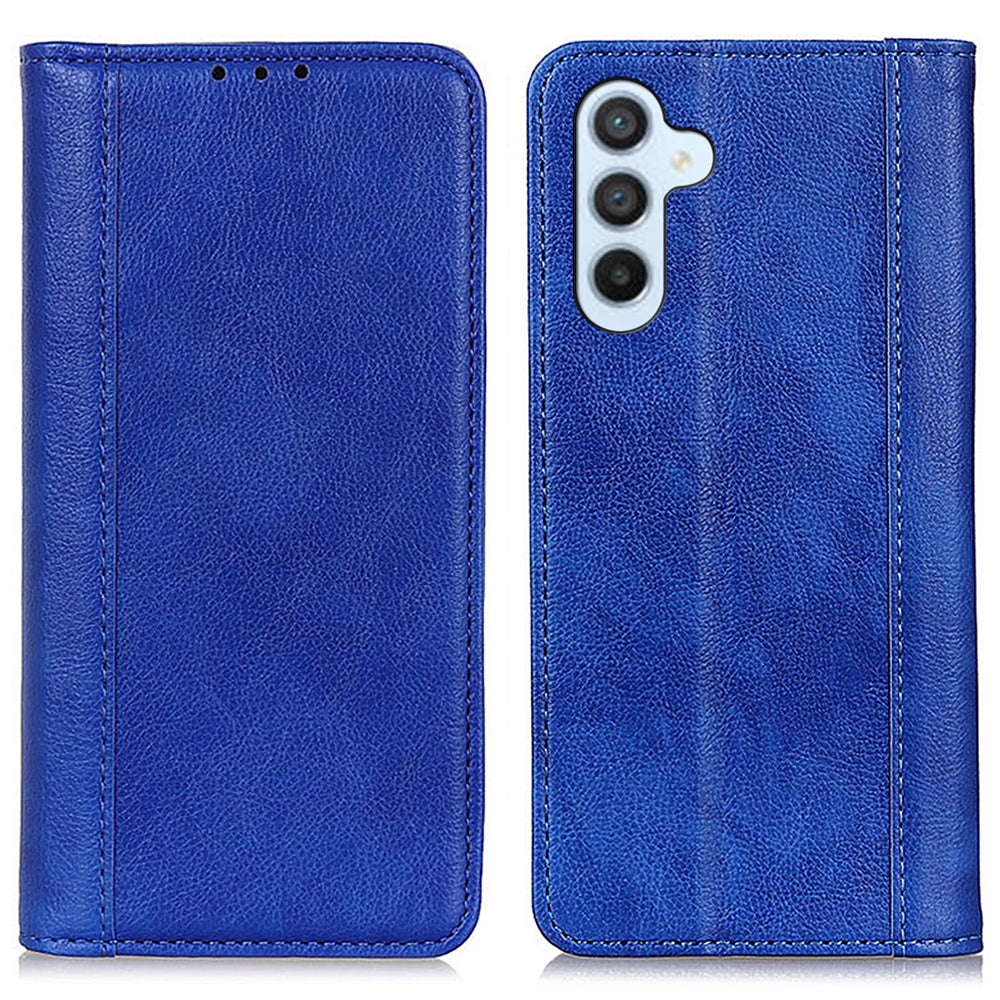 For Samsung Galaxy A05s 4G Case Anti-Scratch Split Leather Wallet Stand Mobile Phone Shell