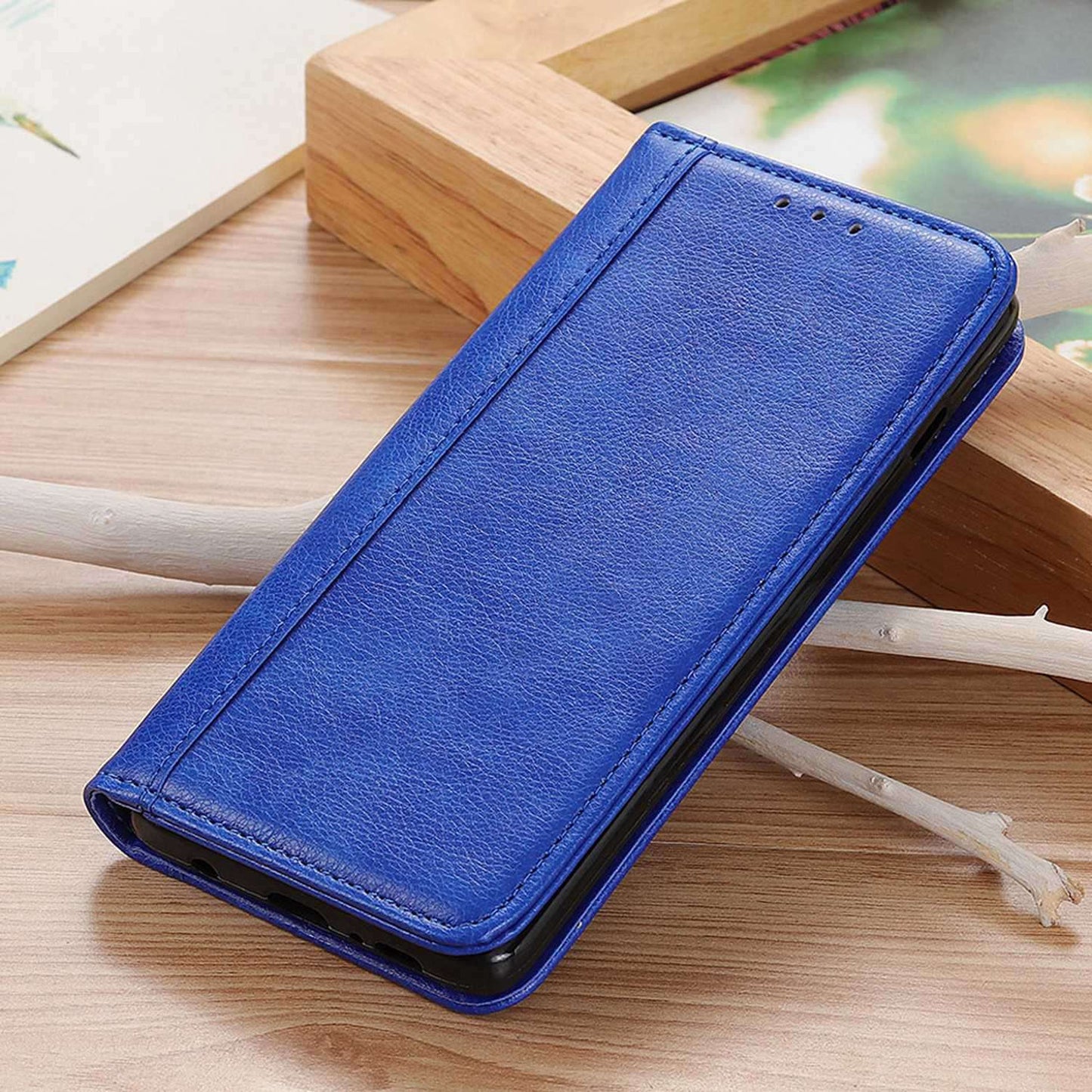 For Samsung Galaxy A05s 4G Case Anti-Scratch Split Leather Wallet Stand Mobile Phone Shell