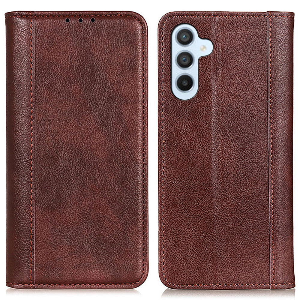 For Samsung Galaxy A05s 4G Case Anti-Scratch Split Leather Wallet Stand Mobile Phone Shell