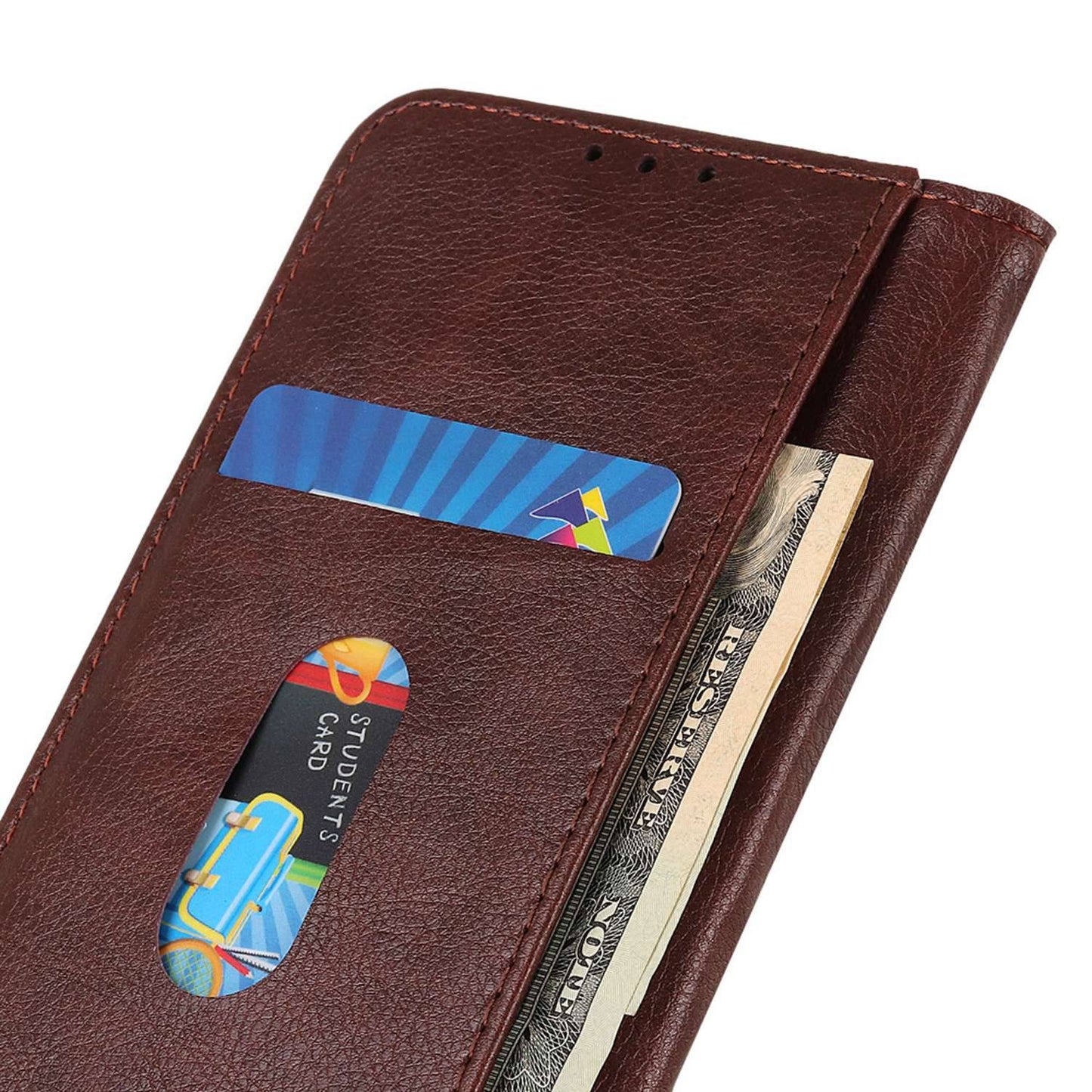 For Samsung Galaxy A05s 4G Case Anti-Scratch Split Leather Wallet Stand Mobile Phone Shell