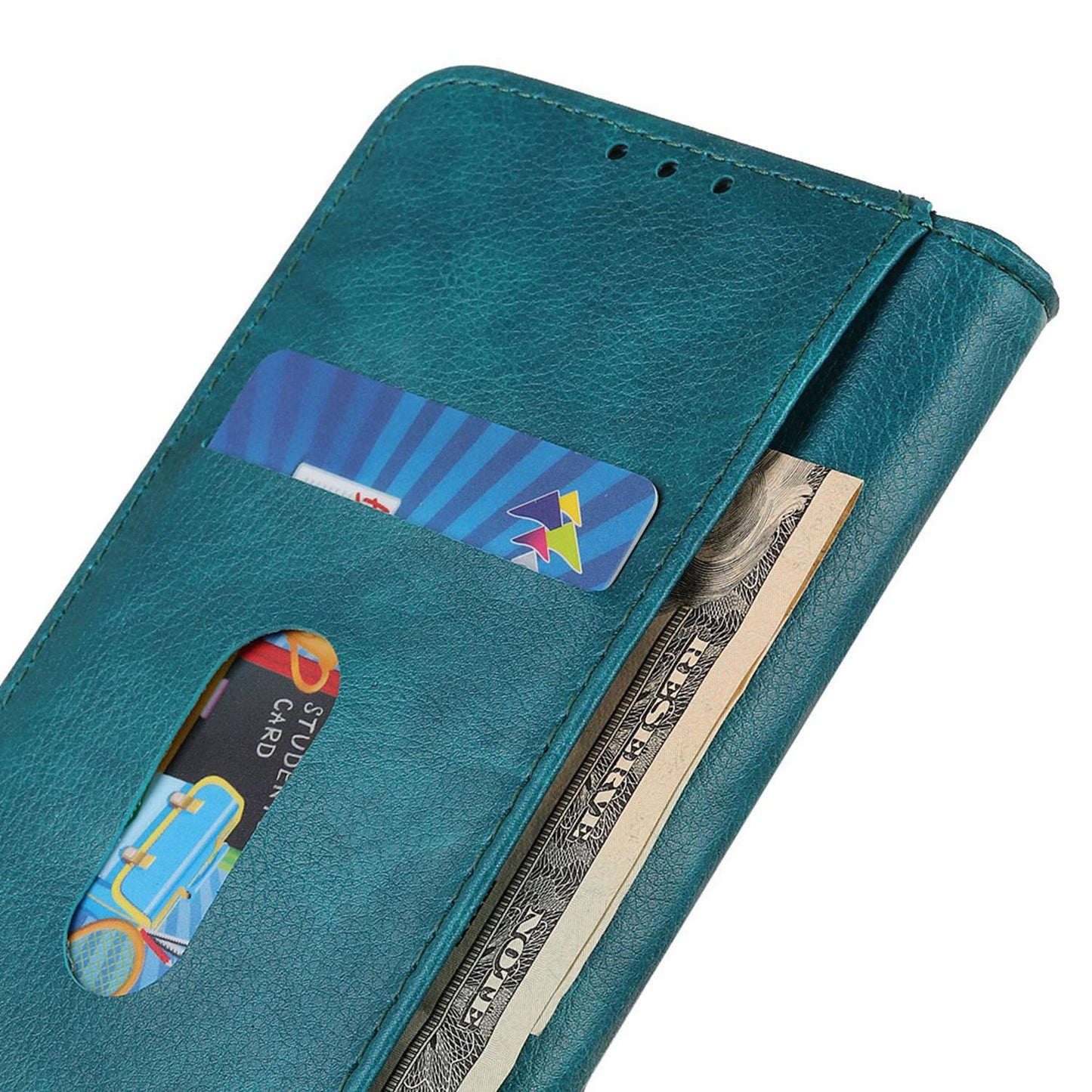 For Samsung Galaxy A05s 4G Case Anti-Scratch Split Leather Wallet Stand Mobile Phone Shell