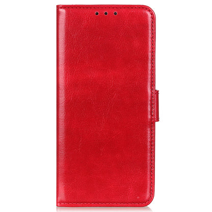 For Samsung Galaxy A05 4G Case Leather Phone Cover Wallet Crazy Horse Texture Stand Shell