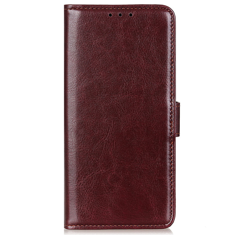 For Samsung Galaxy A05 4G Case Leather Phone Cover Wallet Crazy Horse Texture Stand Shell