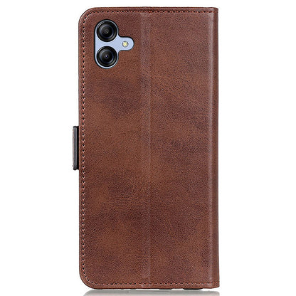 For Samsung Galaxy A05 4G Case PU Leather Wallet Stand Magnetic Phone Cover Shell