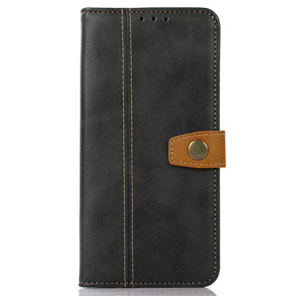 For Samsung Galaxy A05 4G Case Anti-Scratch Leather Wallet Stand Calf Texture Phone Cover