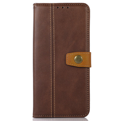 For Samsung Galaxy A05 4G Case Anti-Scratch Leather Wallet Stand Calf Texture Phone Cover