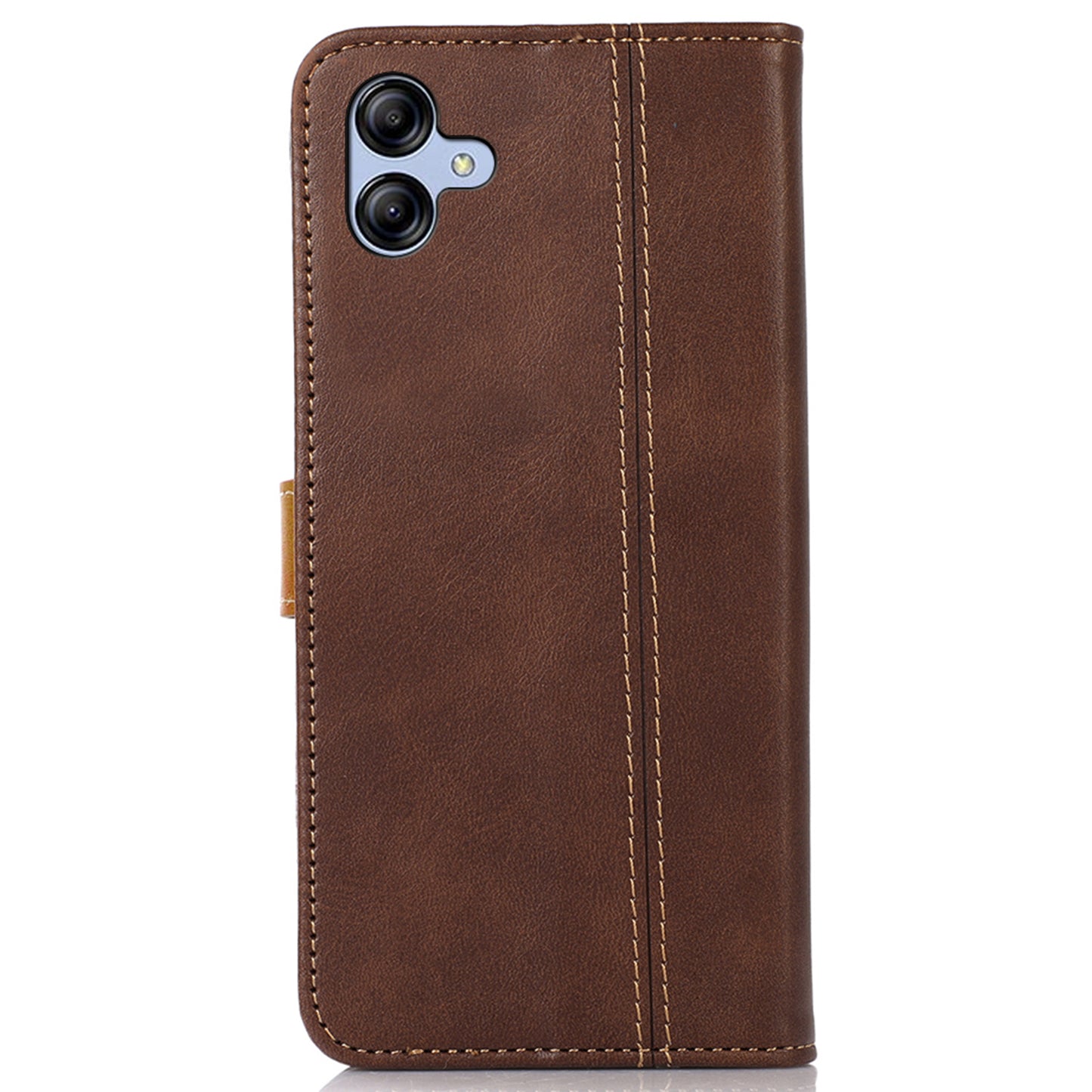 For Samsung Galaxy A05 4G Case Anti-Scratch Leather Wallet Stand Calf Texture Phone Cover