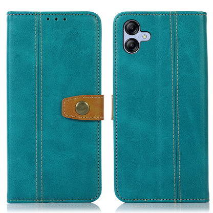 For Samsung Galaxy A05 4G Case Anti-Scratch Leather Wallet Stand Calf Texture Phone Cover
