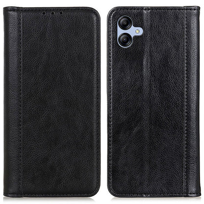 For Samsung Galaxy A05 4G Case Phone Shell Anti-Scratch Split Leather Wallet with Stand Function